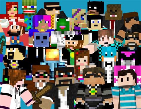 all minecraft youtubers